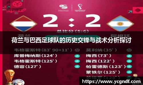 荷兰与巴西足球队的历史交锋与战术分析探讨